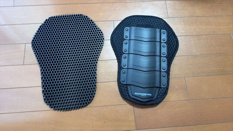おすすめの背中・胸プロテクタ