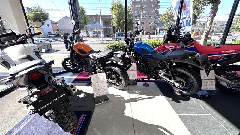 バイクは見た目で選べば、間違いない